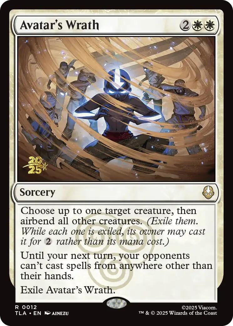 Image for Avatar's Wrath (12) (Prerelease Cards) - Magic: The Gathering