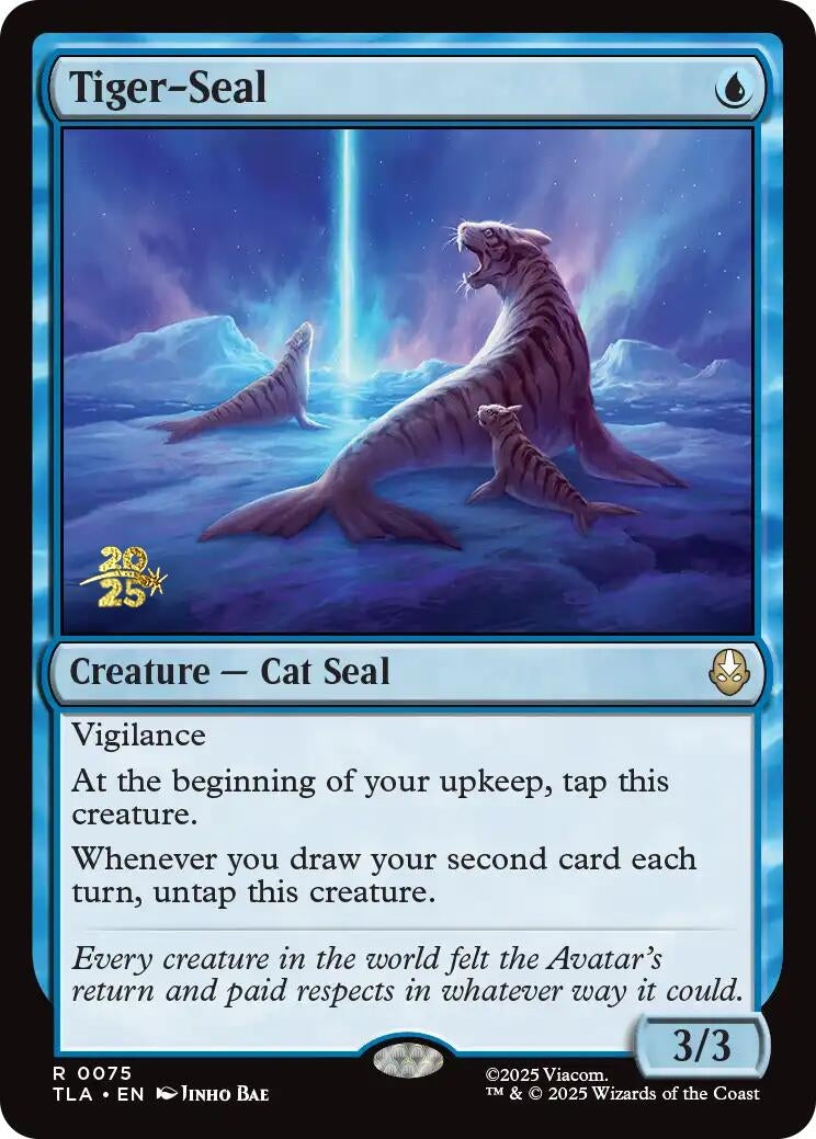 Image for Tiger-Seal (75) (Prerelease Cards) - Magic: The Gathering