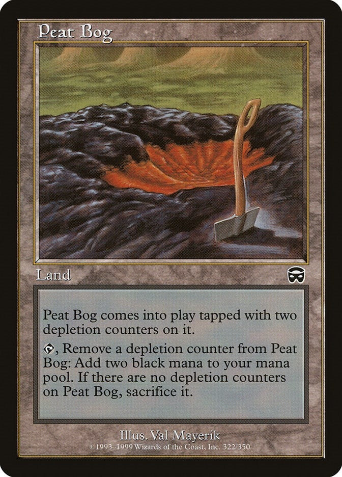 Peat Bog (322) [MMQ] - MTG Single