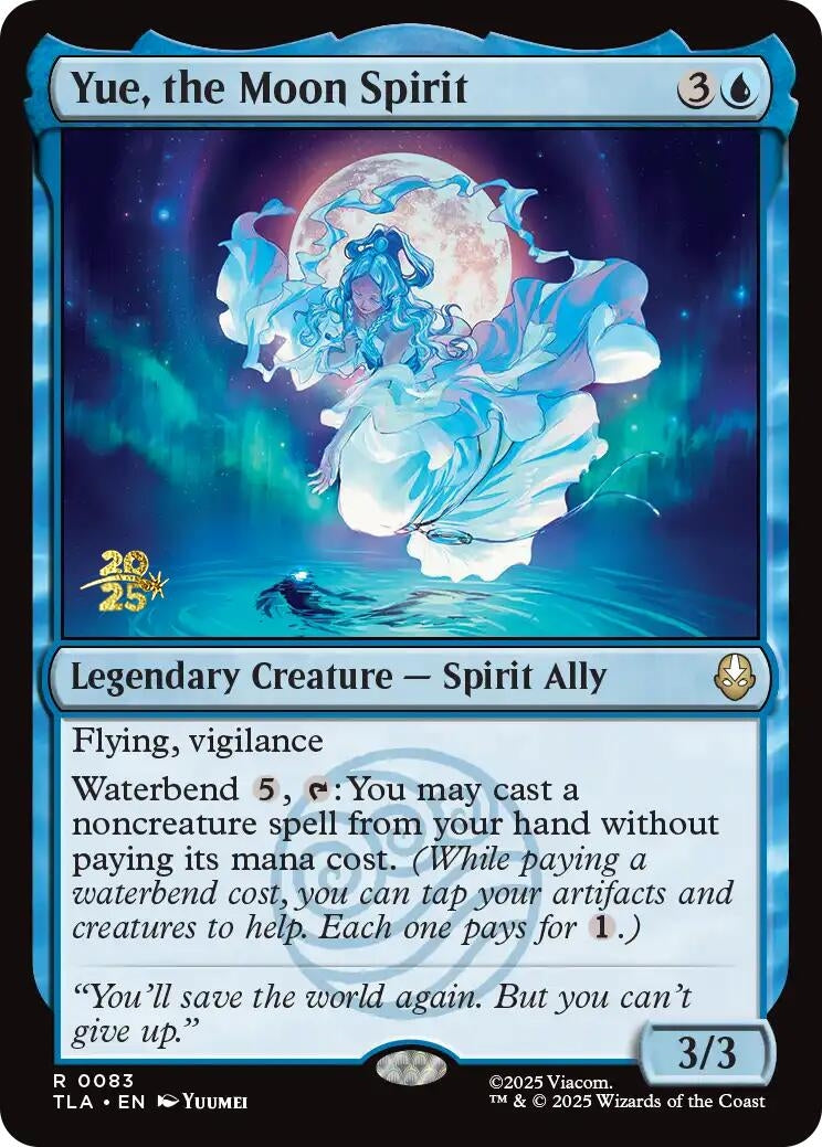Image for Yue, the Moon Spirit (83) (Prerelease Cards) - Magic: The Gathering
