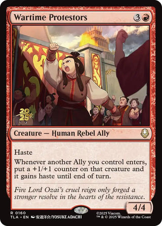 Image for Wartime Protestors (160) (Prerelease Cards) - Magic: The Gathering