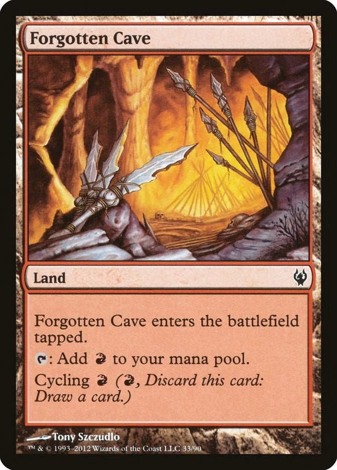 Forgotten Cave (33) [DDJ] - MTG Single