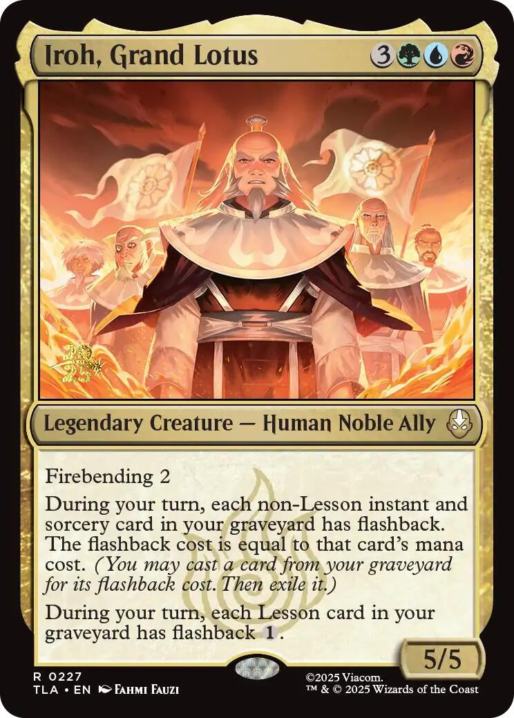 Image for Iroh, Grand Lotus (227) (Prerelease Cards) - Magic: The Gathering
