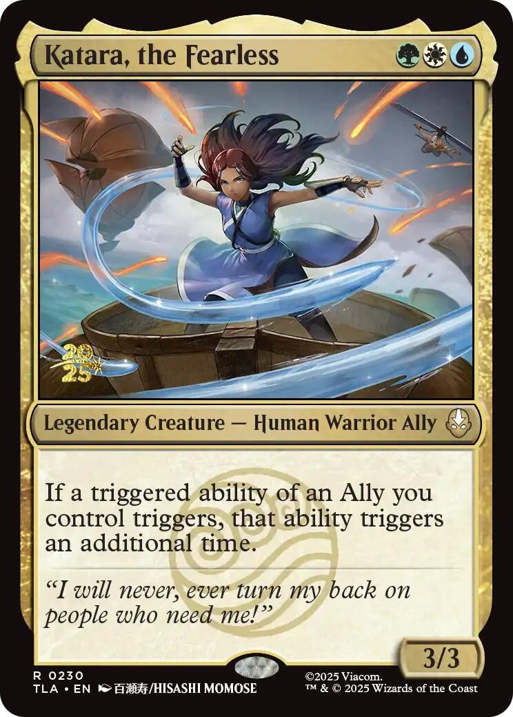 Image for Katara, the Fearless (230) (Prerelease Cards) - Magic: The Gathering
