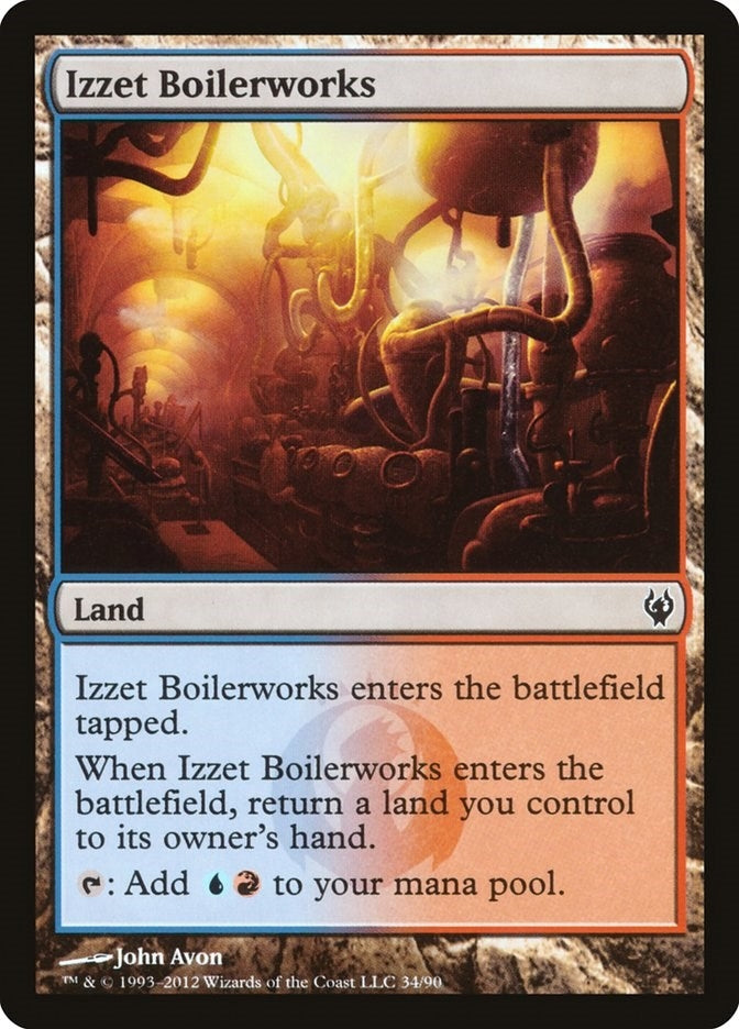 Izzet Boilerworks (34) [DDJ] - MTG Single