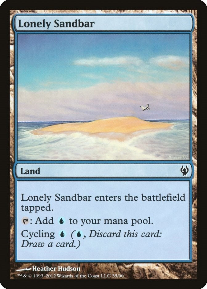 Lonely Sandbar (35) [DDJ] - MTG Single
