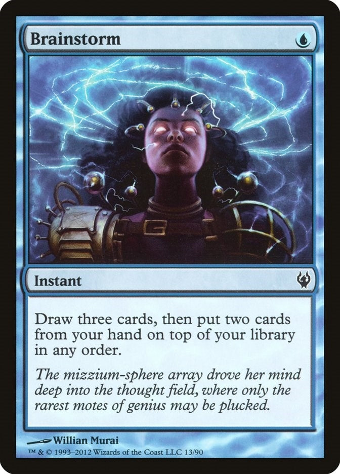 Brainstorm (13) [DDJ] - MTG Single