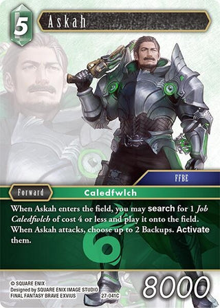 Image for Askah (27-041C) (Journey of Discovery) - Final Fantasy TCG