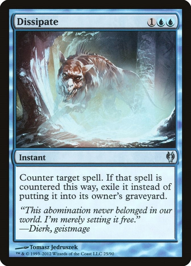 Dissipate (25) [DDJ] - MTG Single