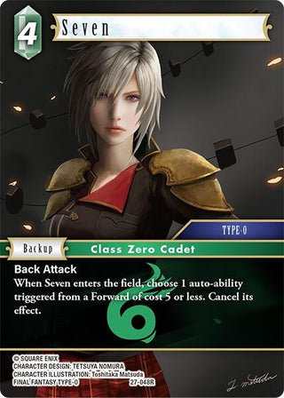Image for Seven (27-048R) (Journey of Discovery) - Final Fantasy TCG