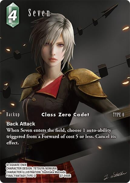 Image for Seven (Full Art) (27-048R) (Journey of Discovery) - Final Fantasy TCG