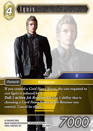 Image for Ignis (27-055R) (Journey of Discovery) - Final Fantasy TCG