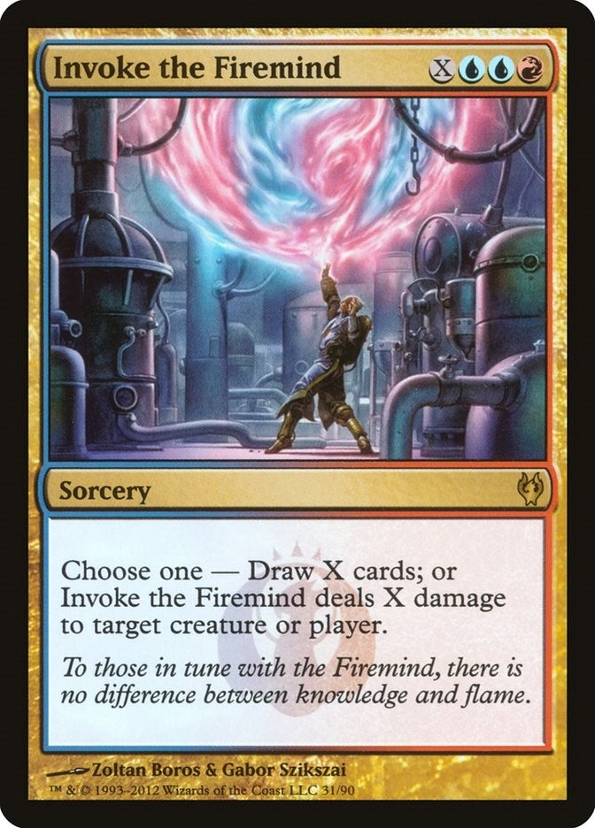 Invoke the Firemind (31) [DDJ] - MTG Single
