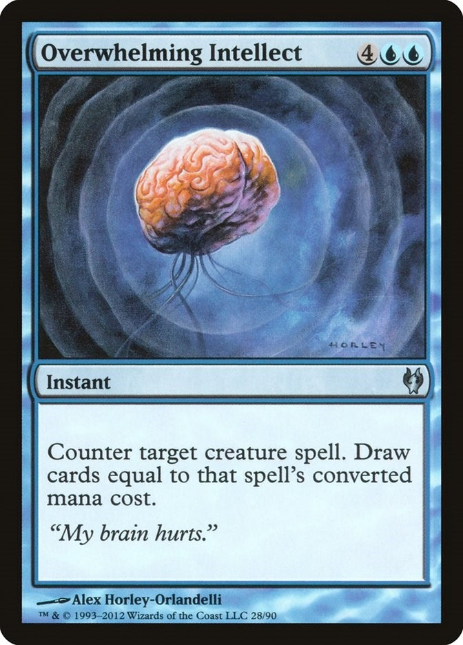 Overwhelming Intellect (28) [DDJ] - MTG Single