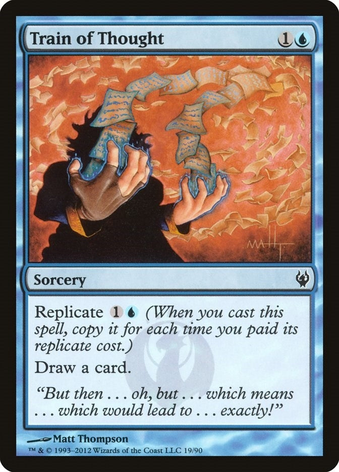 Train of Thought (19) [DDJ] - MTG Single