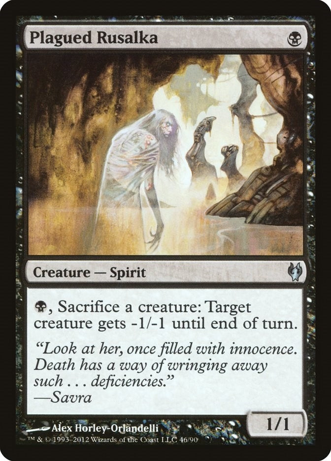 Plagued Rusalka (46) [DDJ] - MTG Single