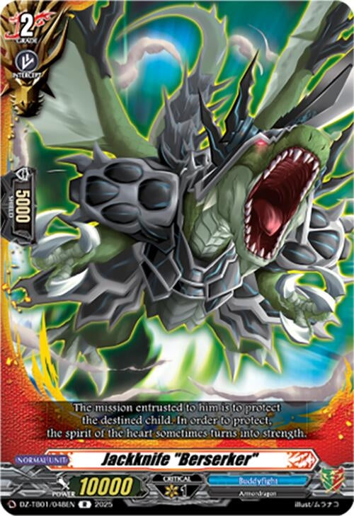 Image for Jackknife "Berserker" (DZ-TB01/048EN) (DZ-TB01: Future Card Buddyfight) - Cardfight Vanguard