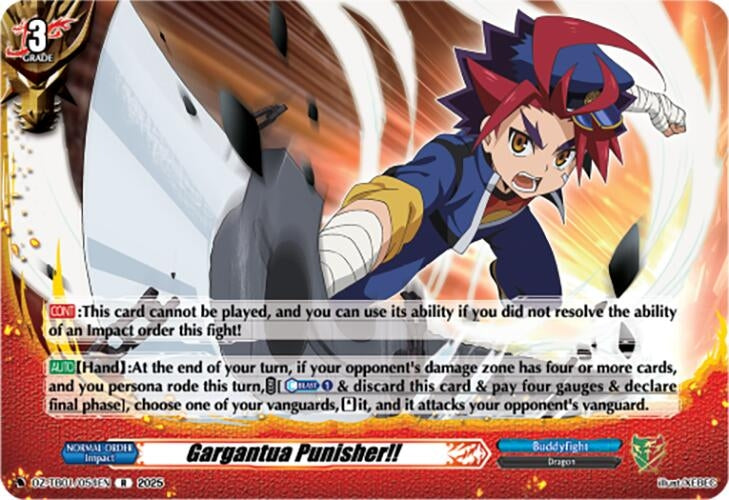 Image for Gargantua Punisher!! (DZ-TB01/054EN) (DZ-TB01: Future Card Buddyfight) - Cardfight Vanguard