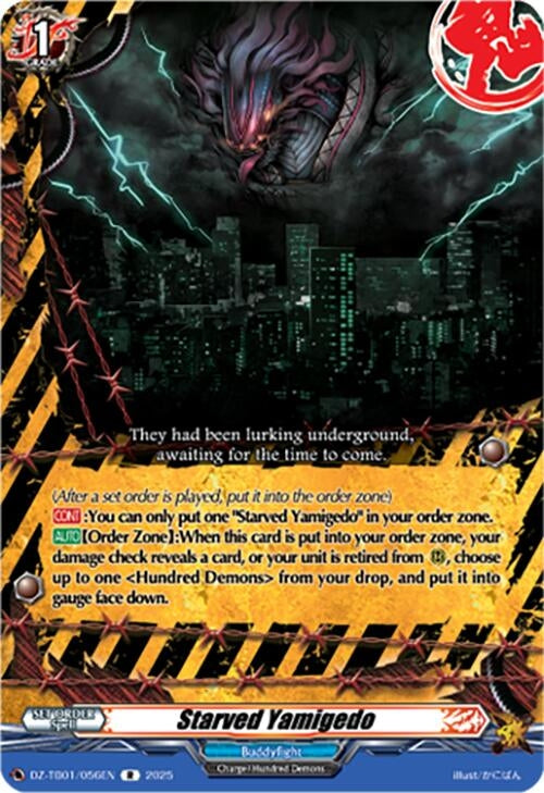 Image for Starved Yamigedo (DZ-TB01/056EN) (DZ-TB01: Future Card Buddyfight) - Cardfight Vanguard