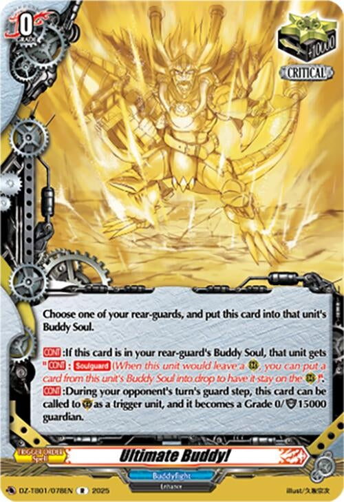 Image for Ultimate Buddy! (DZ-TB01/078EN) (DZ-TB01: Future Card Buddyfight) - Cardfight Vanguard
