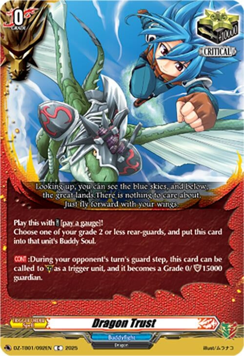 Image for Dragon Trust (DZ-TB01/092EN) (DZ-TB01: Future Card Buddyfight) - Cardfight Vanguard