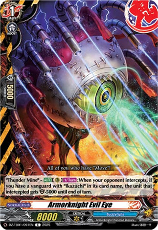 Image for Armorknight Evil Eye (DZ-TB01/097EN) (DZ-TB01: Future Card Buddyfight) - Cardfight Vanguard