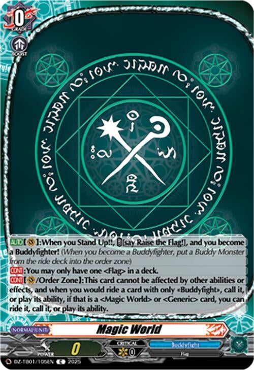 Image for Magic World (DZ-TB01/105EN) (DZ-TB01: Future Card Buddyfight) - Cardfight Vanguard
