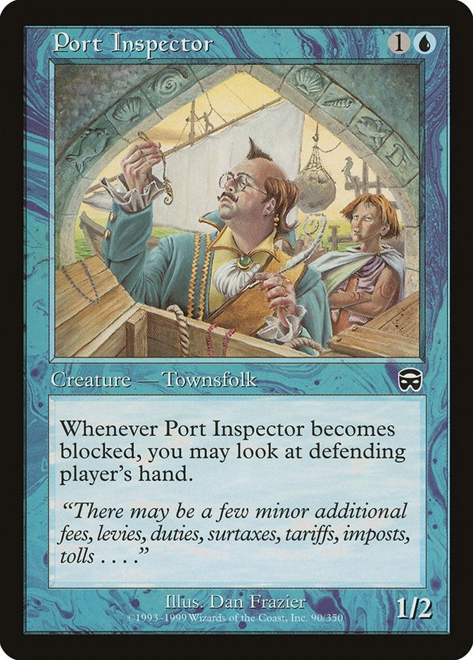 Port Inspector (90) [MMQ] - MTG Single