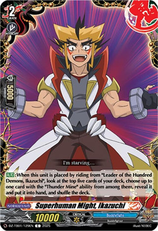 Image for Superhuman Might, Ikazuchi (DZ-TB01/129EN) (DZ-TB01: Future Card Buddyfight) - Cardfight Vanguard