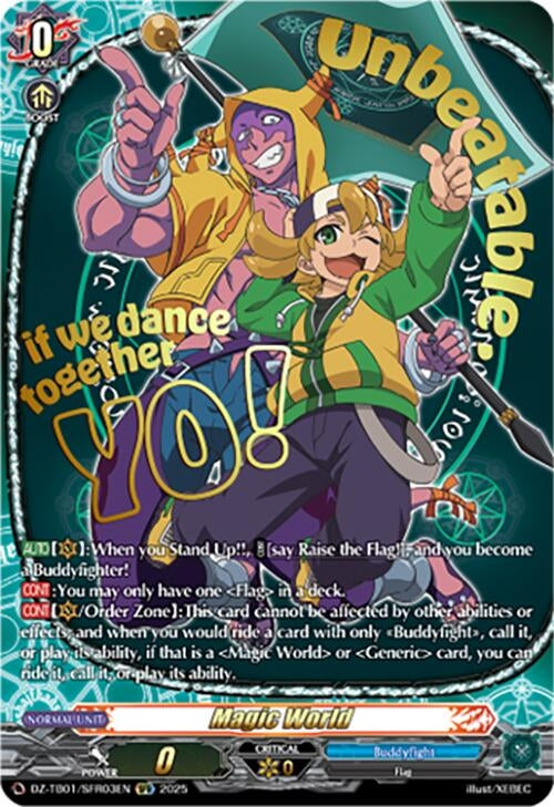 Image for Magic World (SFR) (DZ-TB01/SFR03EN) (DZ-TB01: Future Card Buddyfight) - Cardfight Vanguard