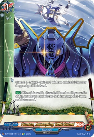 Image for Fuuton, Sweeping Whirlwind (KR) (DZ-TB01/KR15EN) (DZ-TB01: Future Card Buddyfight) - Cardfight Vanguard