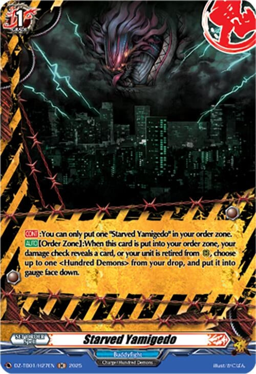 Image for Starved Yamigedo (H) (DZ-TB01/H27EN) (DZ-TB01: Future Card Buddyfight) - Cardfight Vanguard