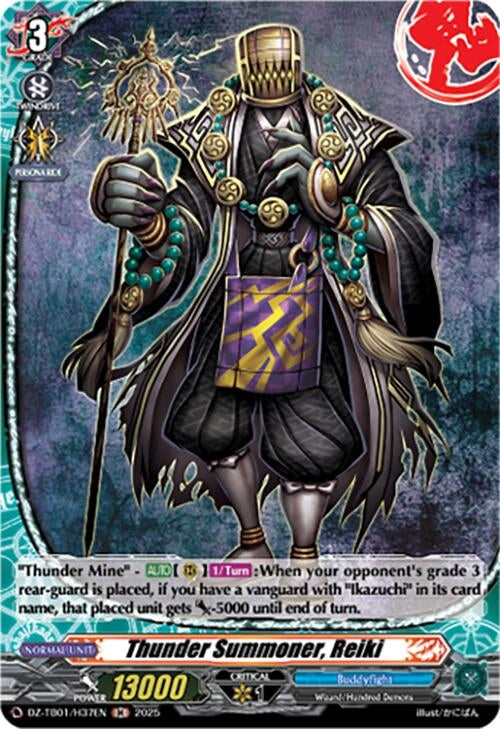 Image for Thunder Summoner, Reiki (H) (DZ-TB01/H37EN) (DZ-TB01: Future Card Buddyfight) - Cardfight Vanguard