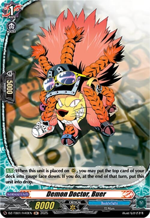 Image for Demon Doctor, Buer (H) (DZ-TB01/H40EN) (DZ-TB01: Future Card Buddyfight) - Cardfight Vanguard