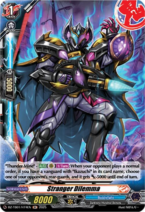 Image for Stranger Dilemma (H) (DZ-TB01/H74EN) (DZ-TB01: Future Card Buddyfight) - Cardfight Vanguard