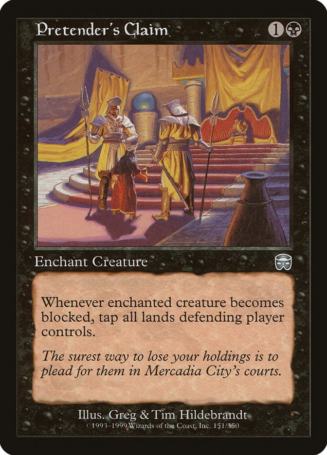 Pretender’s Claim (151) [MMQ] - MTG Single