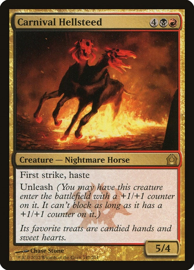 Carnival Hellsteed (147) [RTR] - MTG Single