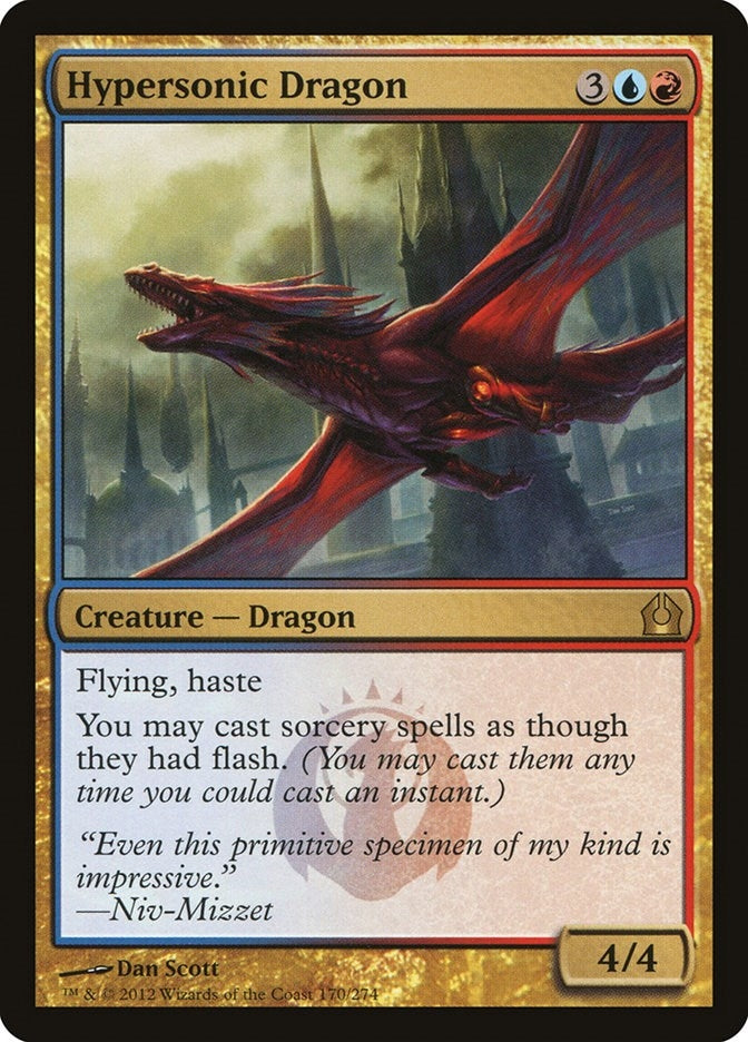 Hypersonic Dragon (170) [RTR] - MTG Single