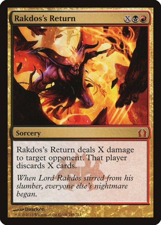 Rakdos’s Return (188) [RTR] - MTG Single