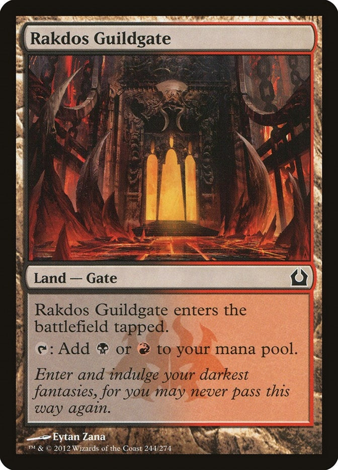 Rakdos Guildgate (244) [RTR] - MTG Single