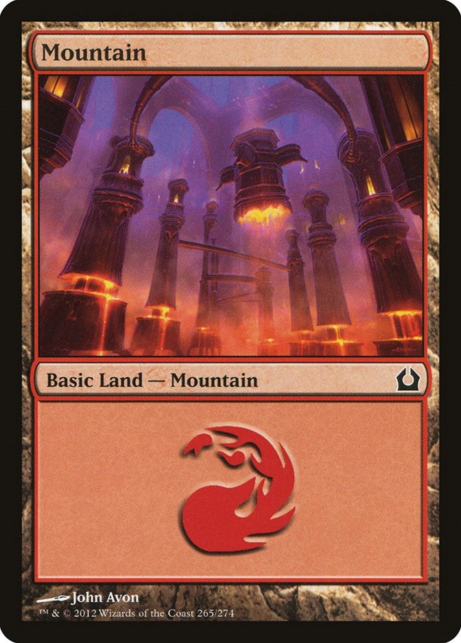 Mountain (265) (265) [RTR] - MTG Single