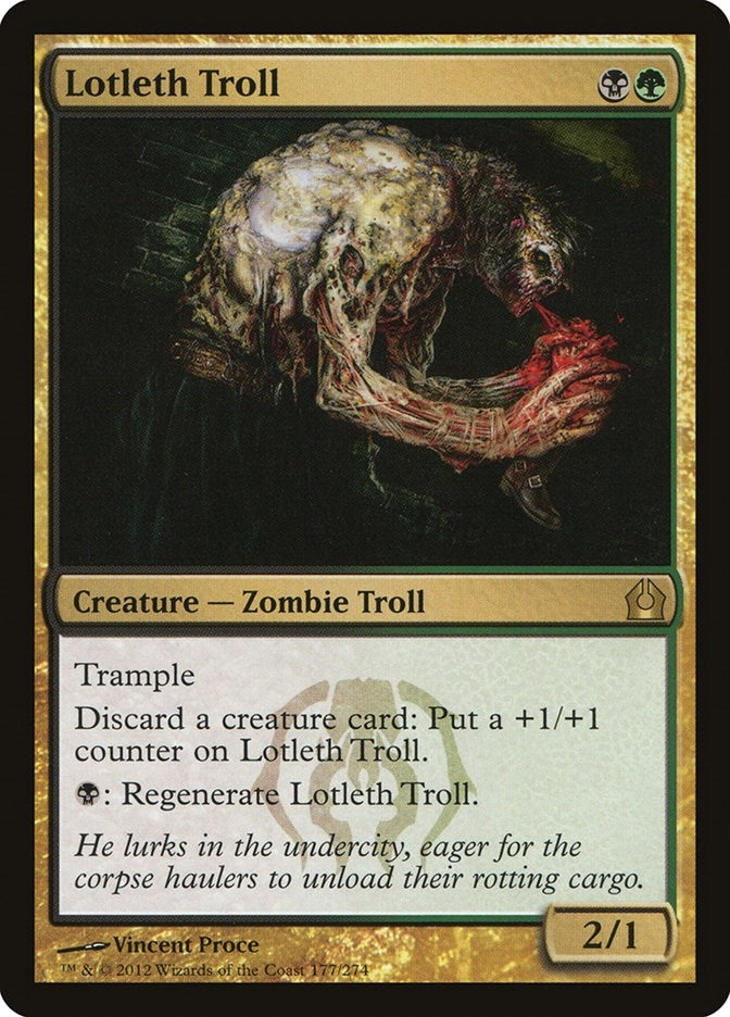 Lotleth Troll (177) [RTR] - MTG Single
