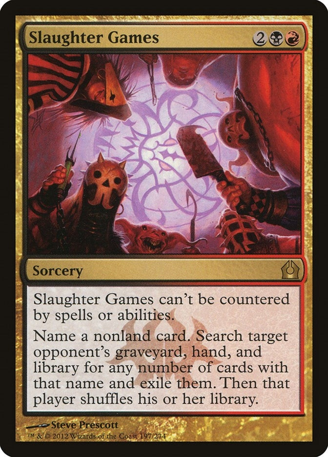 Slaughter Games (197) [RTR] - MTG Single