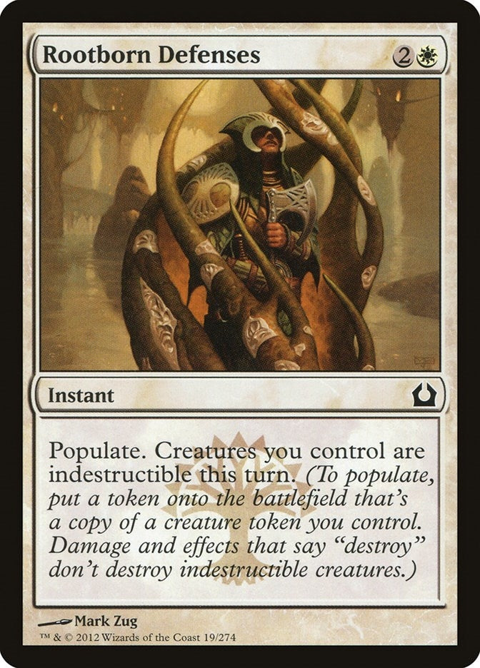 Rootborn Defenses (19) [RTR] - MTG Single