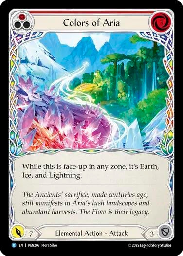 Image for Colors of Aria (PEN206) - Flesh and Blood TCG