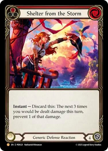 Image for Shelter from the Storm (PEN321) - Flesh and Blood TCG