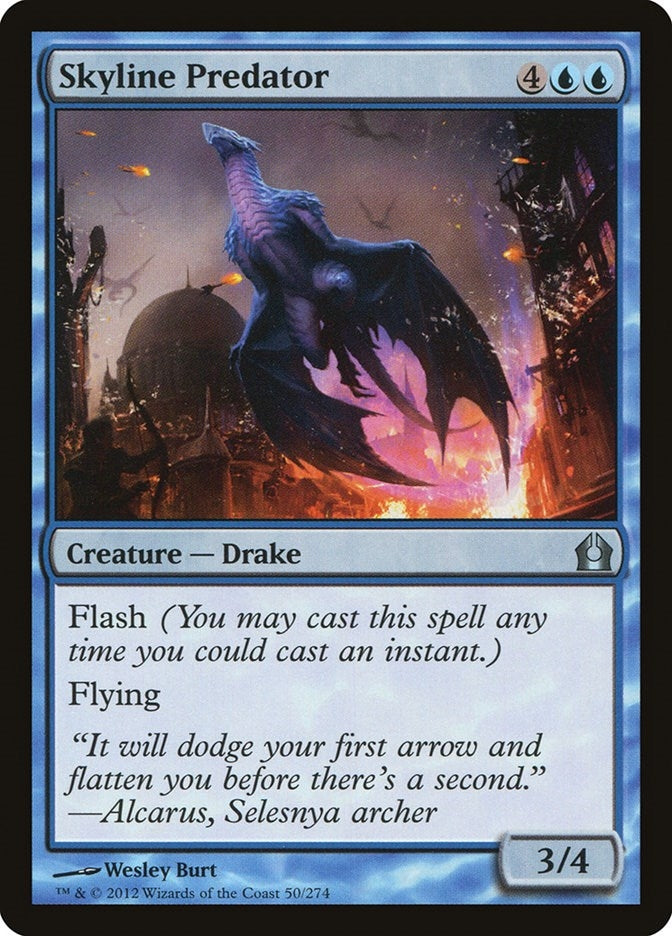 Skyline Predator (50) [RTR] - MTG Single