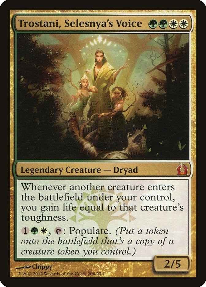Trostani Selesnya’s Voice (206) [RTR] - MTG Single
