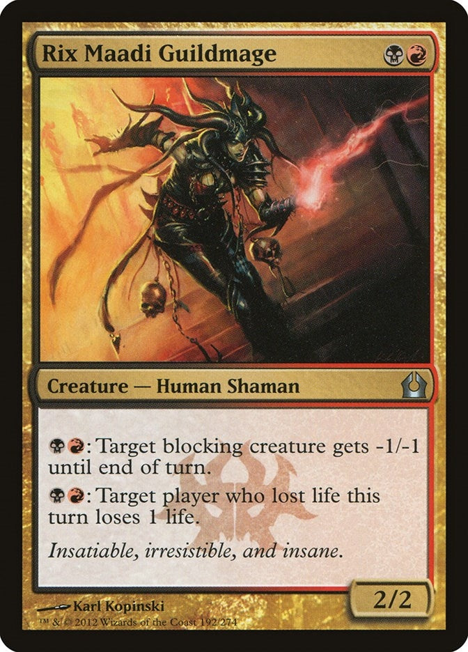 Rix Maadi Guildmage (192) [RTR] - MTG Single