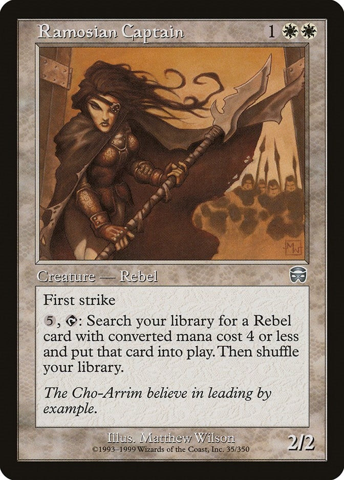 Ramosian Captain (35) [MMQ] - MTG Single